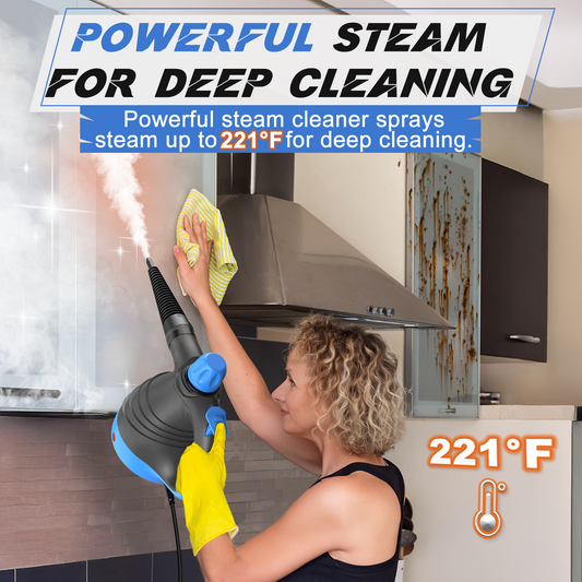 Pressurized Handheld Multi-Surface Natural Steam Cleaner EM-302 Series